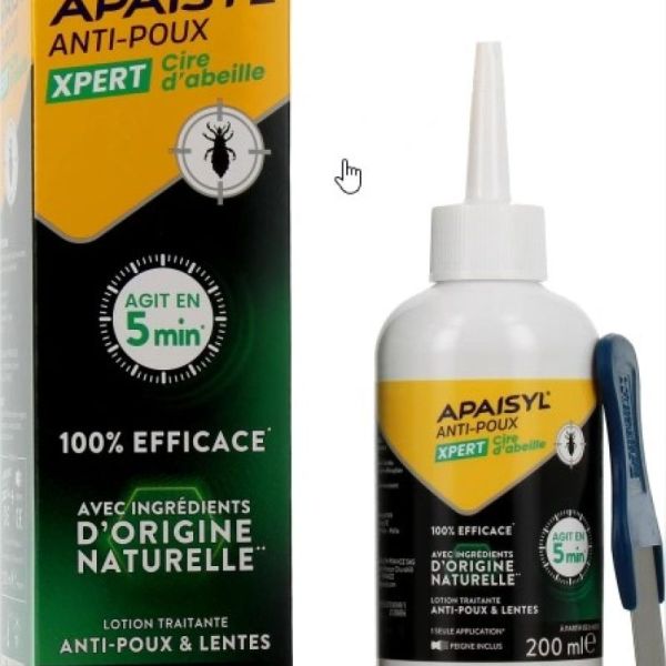 Apaisyl A/Poux Cir Abeil 100Ml1