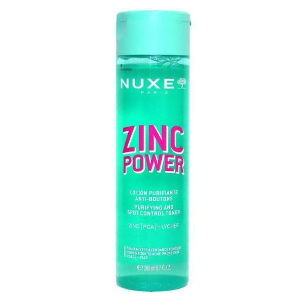 Zinc Power lotion purifiante anti-boutons 200ml