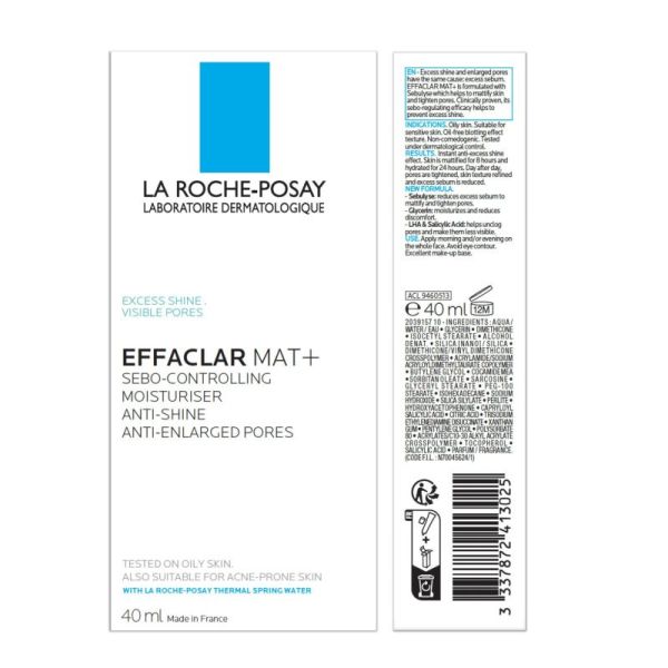 Effaclar Mat crème séborégulatrice 40ml