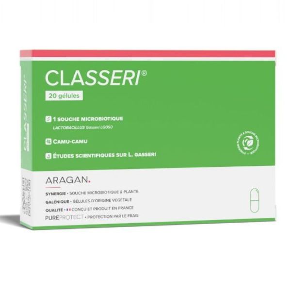 Aragan Classeri 20 gélules