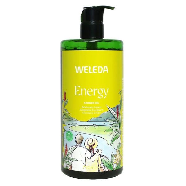 Energy gel douche gingembre énergisant 750ml