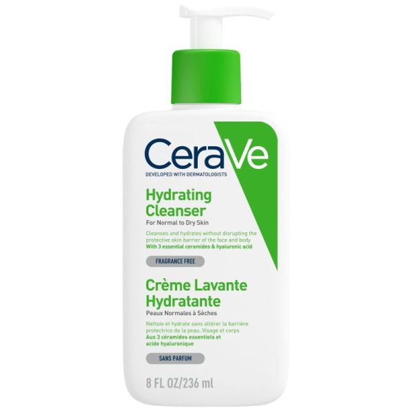 Crème lavante hydratante 236ml