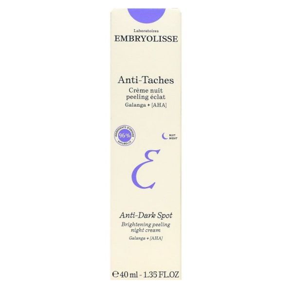 Creme nuit anti-tâches Peeling éclat 40ml