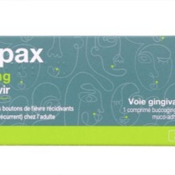 Virpax 50Mg Cpr Ggvl Bt1 Du