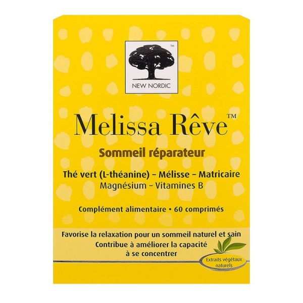 Melissa rêve 60 comprimés