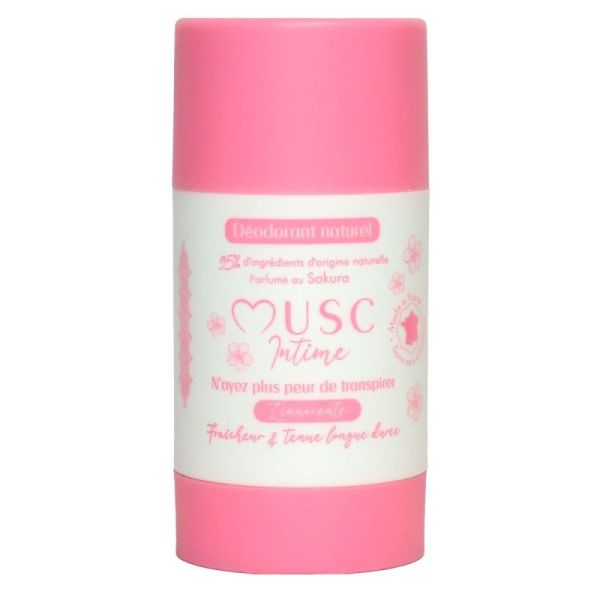 Musc Intime L’Innocente – Déodorant Naturel Sakura 50 g