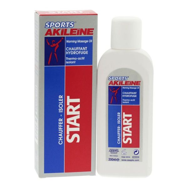 Huile chauffante Sports Start 200ml