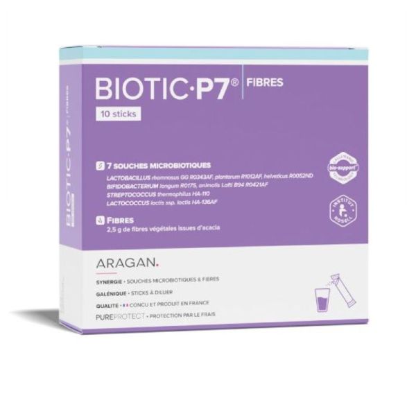 Aragan Biotic P7 Fibres 10 sticks