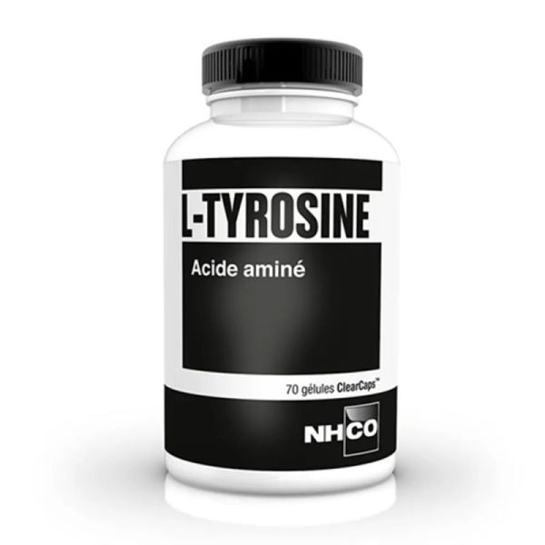 L-Tyrosine Acide Aminé 70 Gélules