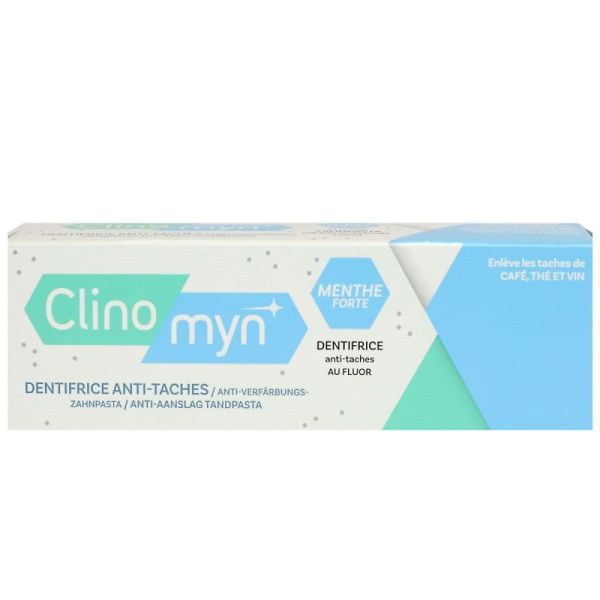 Dentifrice anti-taches au fluor menthe 75ml