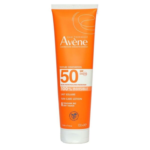 Solaire lait solaire toucher sec SPF50 100ml
