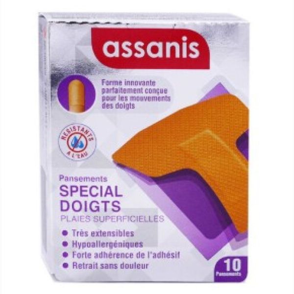 Assanis Pansement Doigts X10