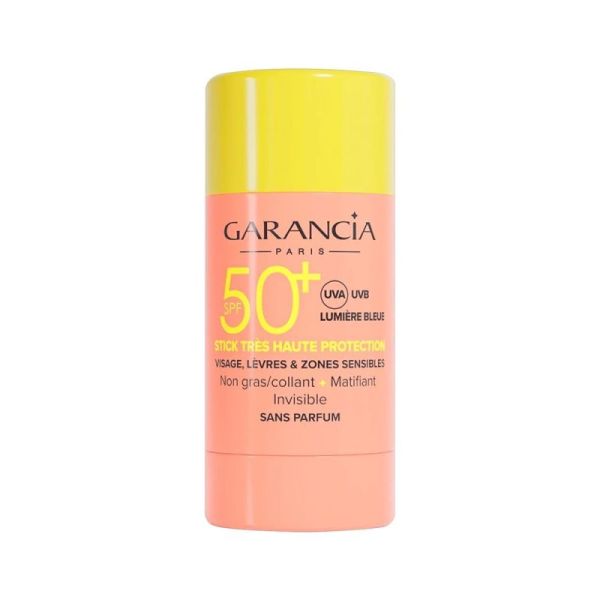 Stick visage lèvres et zones sensibles SPF50+ sans parfum 15g