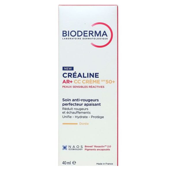Crealine AR+ CC creme dorée SPF50+ 40ml