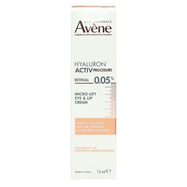 Hyaluron Activ procédure Retinal crème Micro-lift yeux et lèvres 15ml
