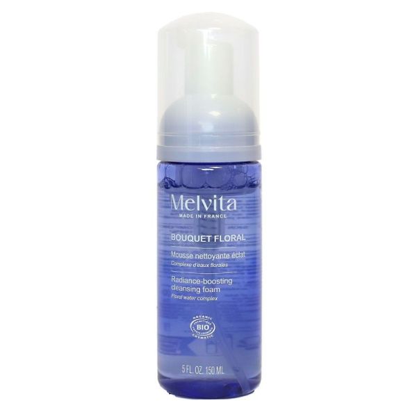 Bouquet floral mousse nettoyante éclat 150ml
