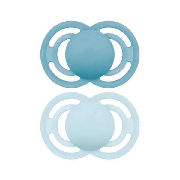 MAM 2 sucettes Perfect Tendance 18 mois et + Bleu