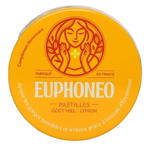Euphoneo Miel-Citron Pastilles x50