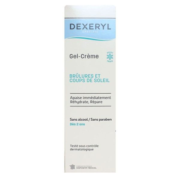 Gel-crème brûlures et coups de soleil effet froid 150g
