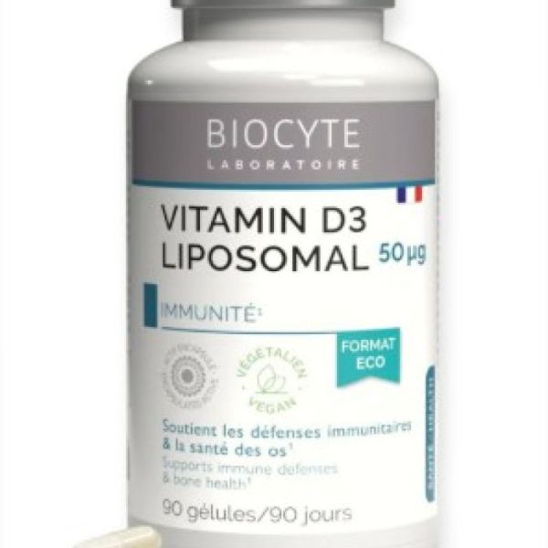 Biocyte Vitamine D3 Liposomal 90 Gelules