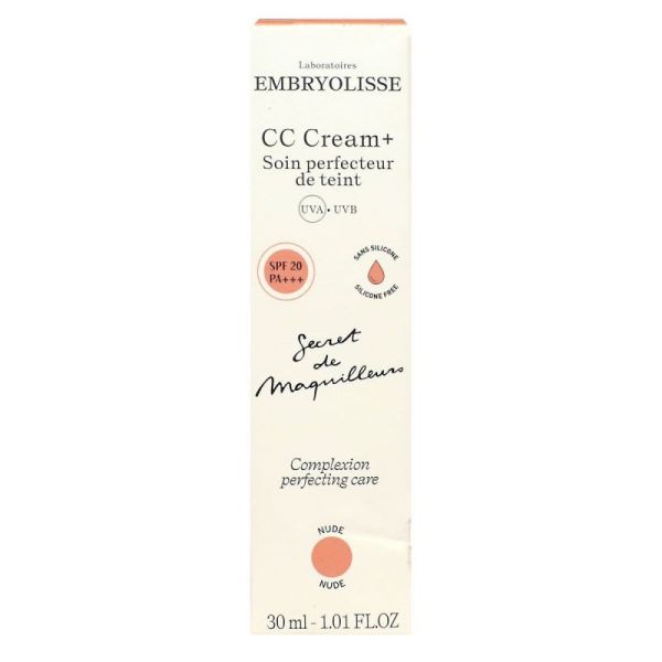 CC Cream+ soin perfecteur de teint Nude SPF50 30ml