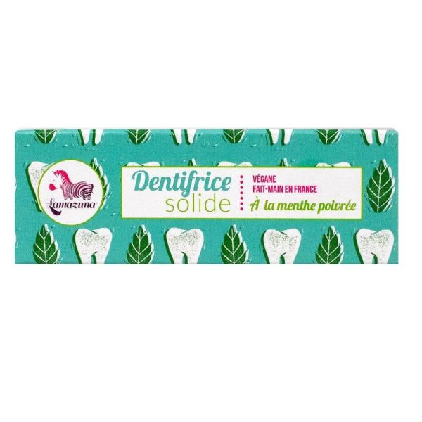 Dentifrice solide menthe poivrée 17g