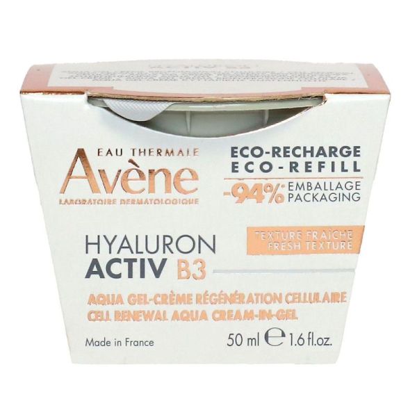 Eco-recharge Hyaluron Activ B3 Aqua gel creme regeneration cellulaire 50ml