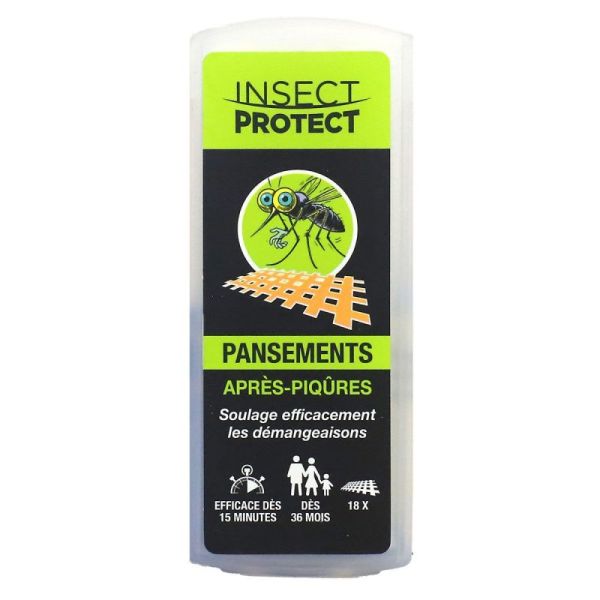 18 pansements après-piqures