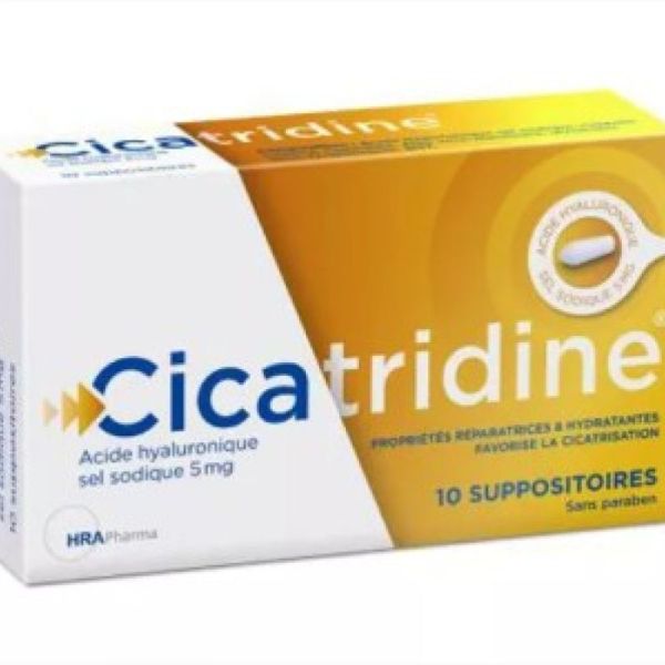 Cicatridine Suppositoire 10