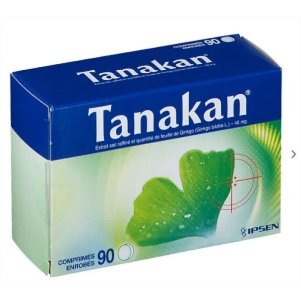 Tanakan 90 comprimés