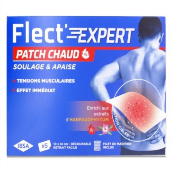 Flectaposexpert Patch Chaud X5