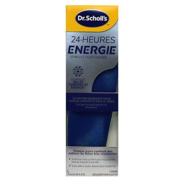 24 h Energie semelles multi-usages 40-47,5