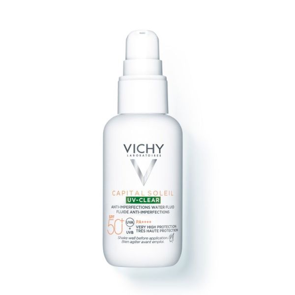 Capital Soleil UV-Clear fluide anti-imperfections SPF50+ 40ml