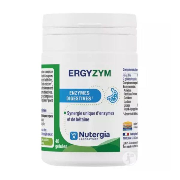 Nutergia Ergyzym 40 gélules