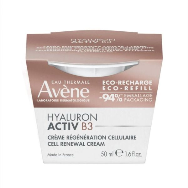 AVÈNE Hyaluron Activ B3 Crème Régénération Cellulaire – Recharge 50 ml