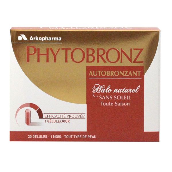 Phytobronz autobronzant 30 gélules