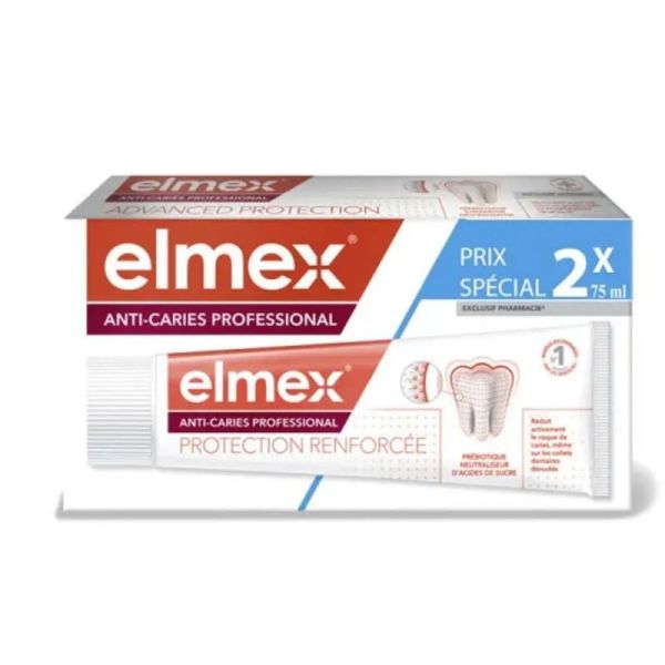 Elmex anti-caries professional dentifrice 2x75 ml