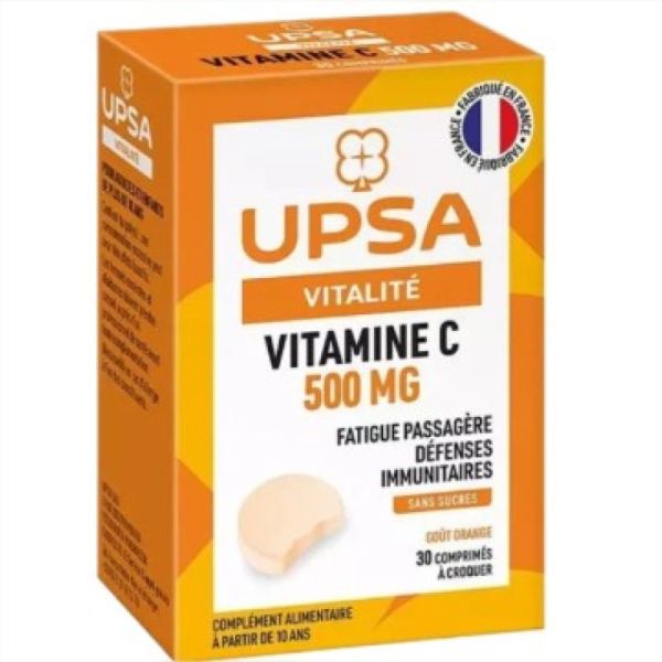 Upsa Vit C 500Mg Cpr Croq Bt30