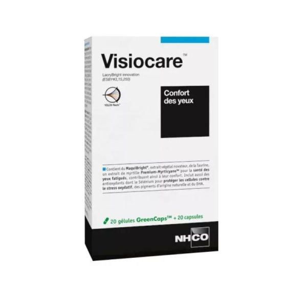 Visiocare Yeux fatigués 20 gélules + 20 capsules