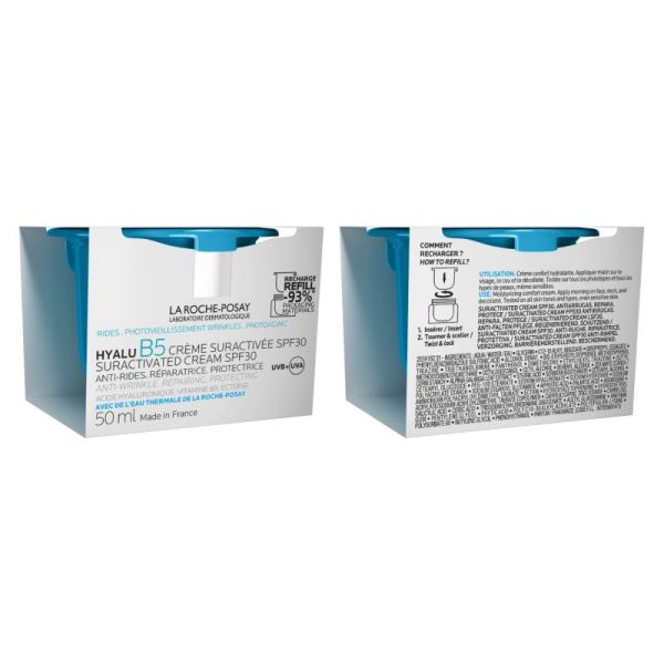 Recharge Hyalu B5 crème Suractivé SPF30 50ml