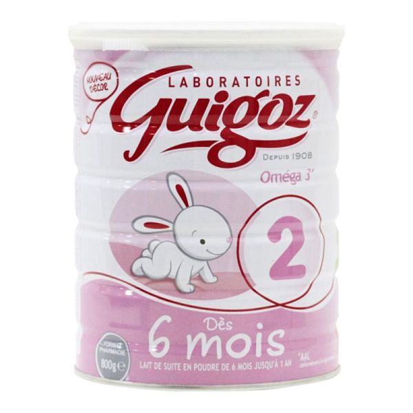 2ème Age Lait 6-12 mois 800g