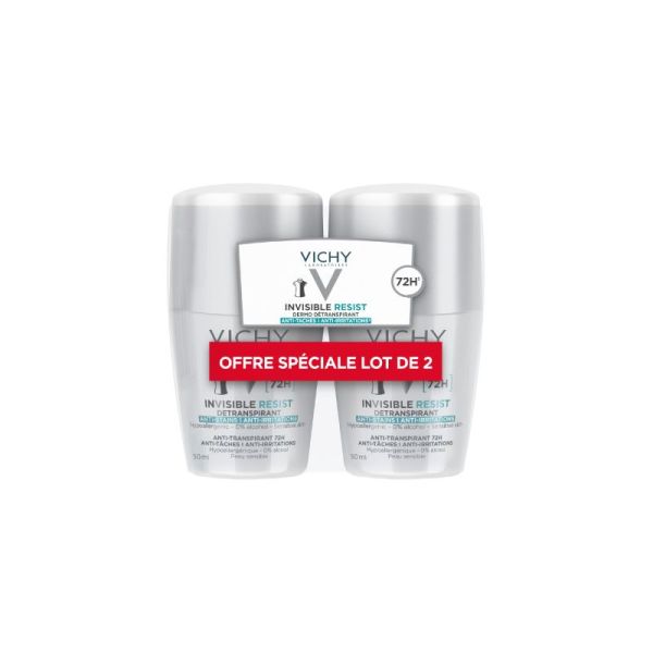 Invisible Resist dermo-transpirant déo 75h roll-on 2x50ml