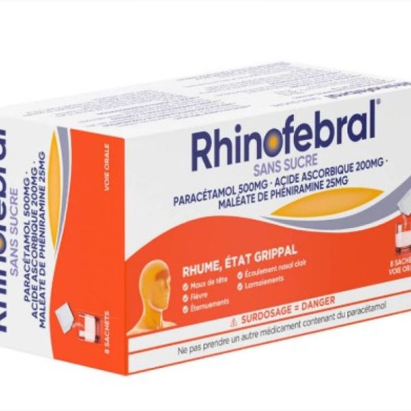 Rhinofebral S/S Buv Pdr Sach 8