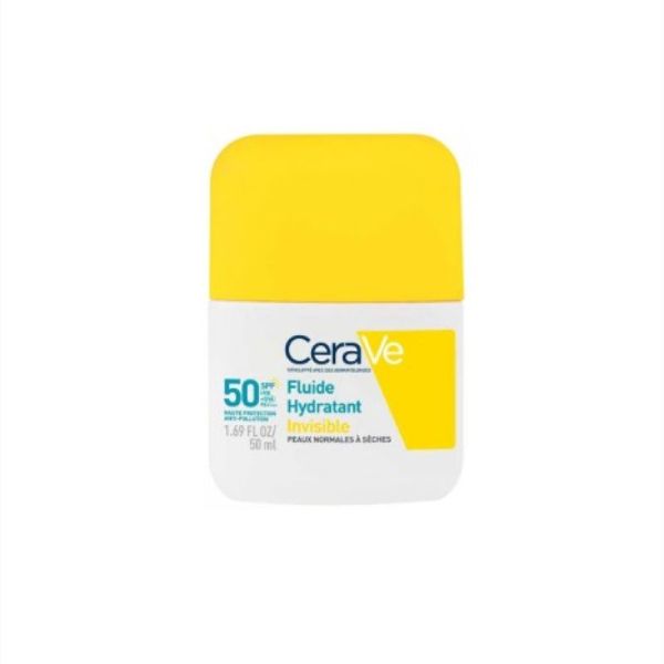 Cerave Fluide Hydratante Invisible Spf50 50ML