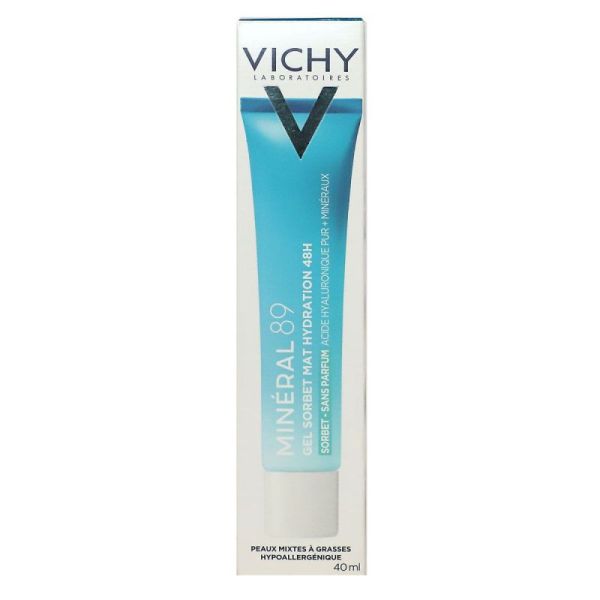 Mineral 89 sorbet creme mat hydratation 48h 40ml
