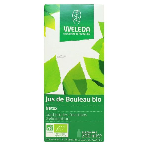 Jus de bouleau bio détox 200ml