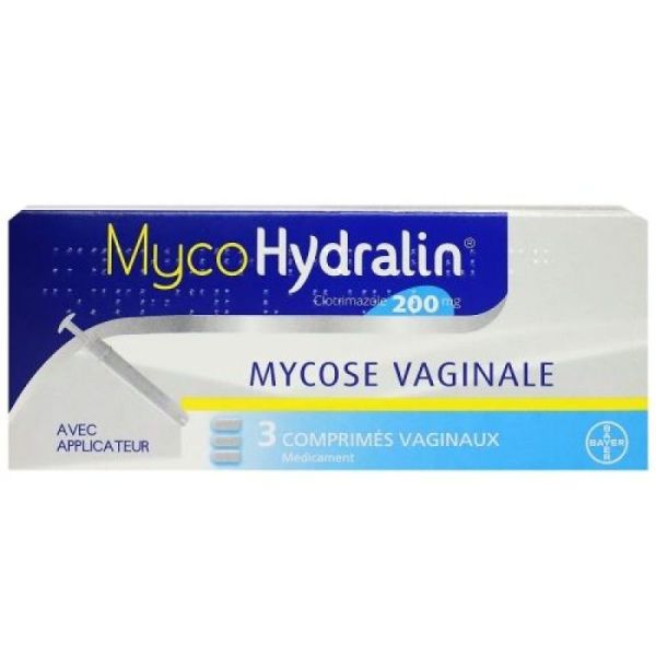 Myco Hydralin 3 comprimés vaginaux