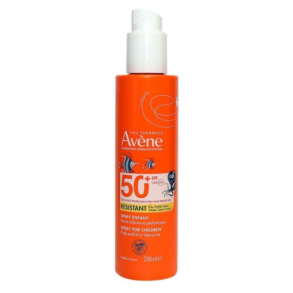 Solaire spray enfant résistant SPF50+ 200ml