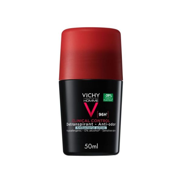 Homme Clinical Control déodorant anti-odeur 96h roll-on 50ml