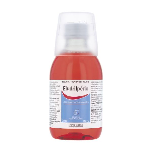 Eludrilpério solution bain de bouche 200ml